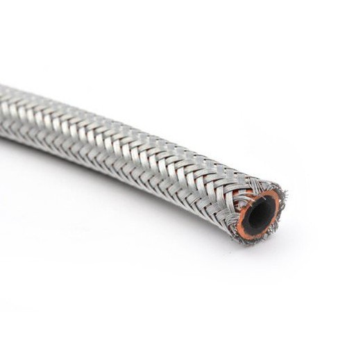 Galvanised steel overbraid - galvanised,