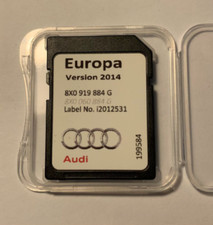 Genuine Audi A1 A6 A7 Q3 RMC Maps Sat Nav SD Card 2014 8X0919884G
