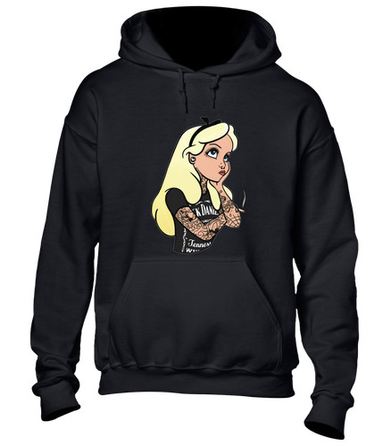 Alice tattoos hoody - alice,