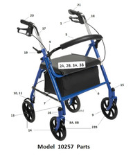 DRIVE 10257 Medical Rollator
