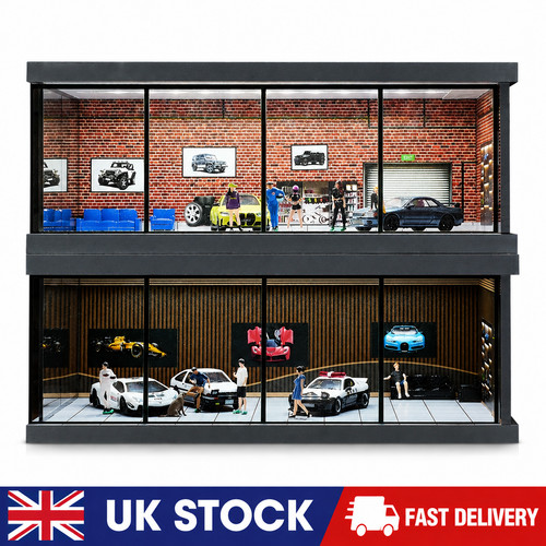 Diorama car garage models - diorama, 1/43