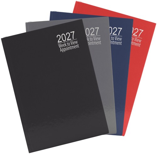 2027 week view diary - a5,