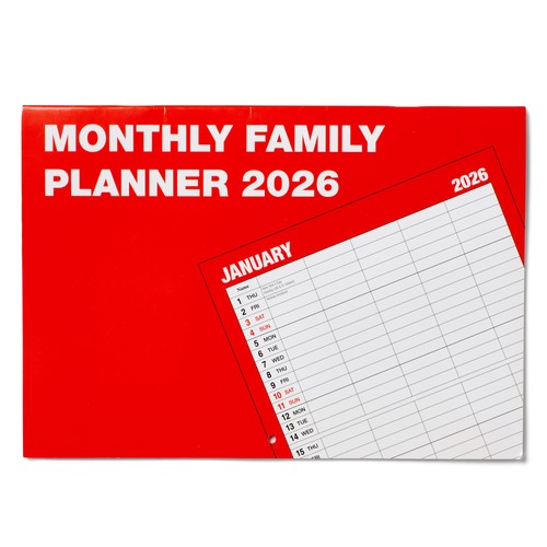 Monthly family planner - monthly,