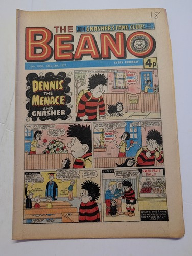 Beano comic 1800 january - 1800,,