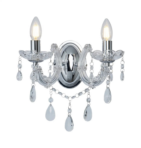 Wall light silver marie - wall,