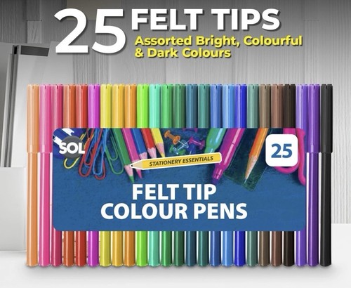 Pcs pack felt tip - pcs,