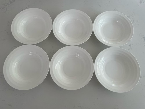White bowls by - 6, 9”