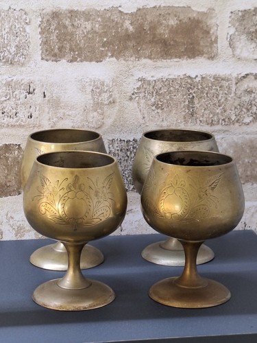 Set vintage brass - set,
