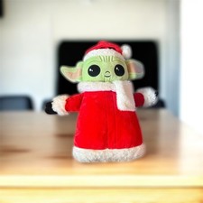 Star Wars Grogu Hot Water Bottle with Festive Plush Cover – Primark – Brand New