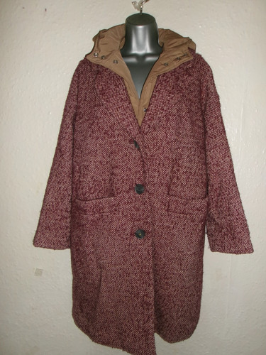 White stuff burgundy tweed - white,