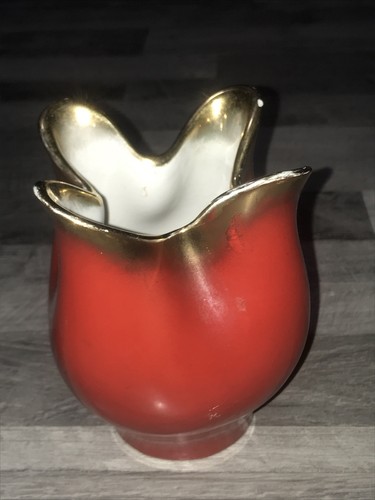 Gold wien keramos vase - gold,