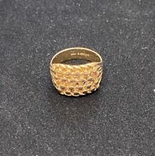 9ct Gold Keeper Ring – Fully