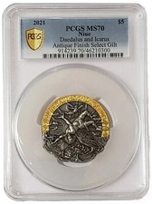 2021 2 Oz Silver $5 Niue