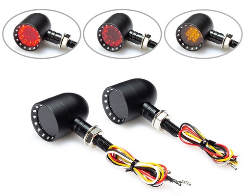 Led rear indicators and stop - led,