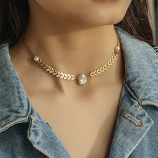 1 Pc High-end Neck Chain Adjustable Neck Charming Chic adjustable necklace