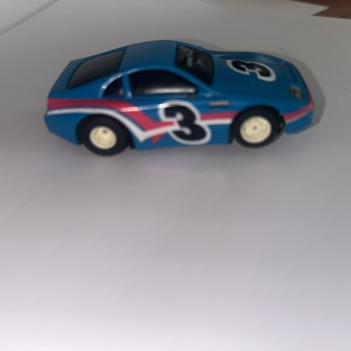 Tyco slot car blue - tyco,