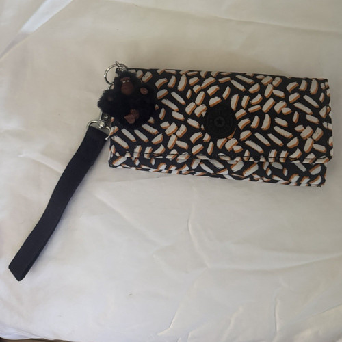 Kipling geometric wristlet - kipling,