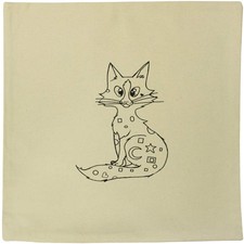 40cm x 40cm 'Unusual kitty'