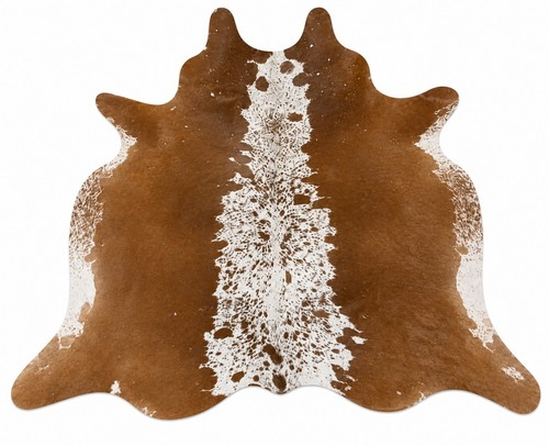 Natural cowhide rug genuine - natural,