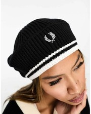 FRED PERRY Knit Logo Tipped