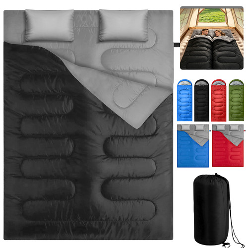 Double sleeping bag - double,
