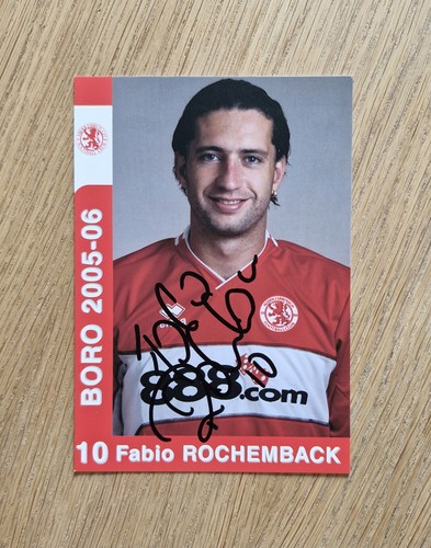 Middlesbrough fabio rochemback - middlesbrough,