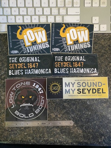 Seydel harmonicas stickers - seydel,