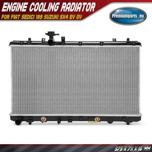 Engine coolant radiator - radiator, for