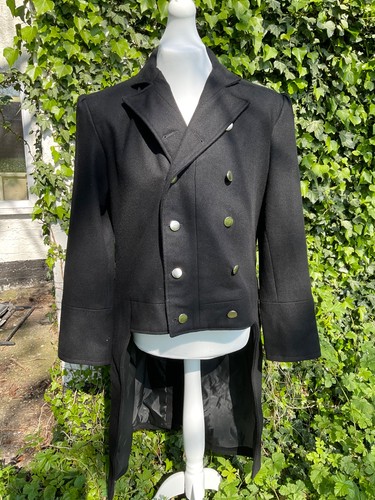 Reproduction black wool - , double