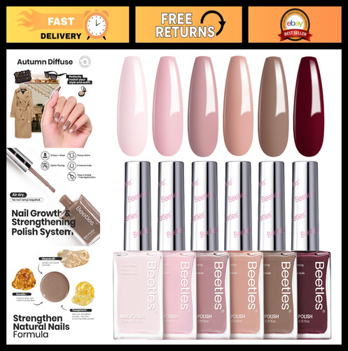 Colors nail polish set - 6,
