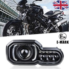 E24 LED Headlight DRL High Low Beam For BMW F800R F800GS Adventure F700GS F650GS
