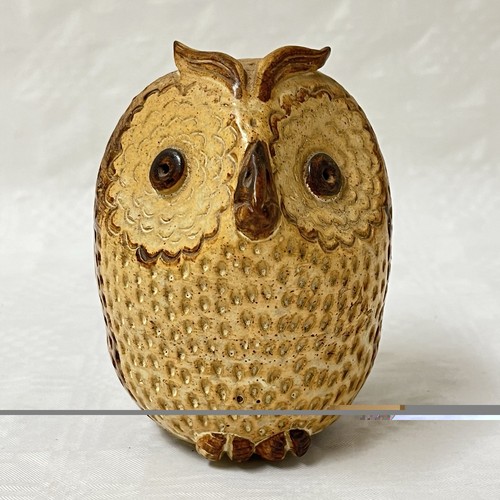 Cute vintage pottery owl - cute, money