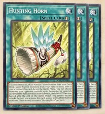 Yugioh! 3x Hunting Horn