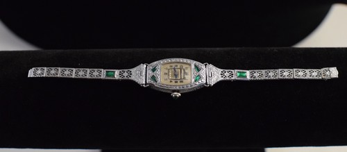 Vtg 1929 bulova ladies art - bulova,
