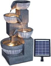 Solar 4 Tier Cascading Garden