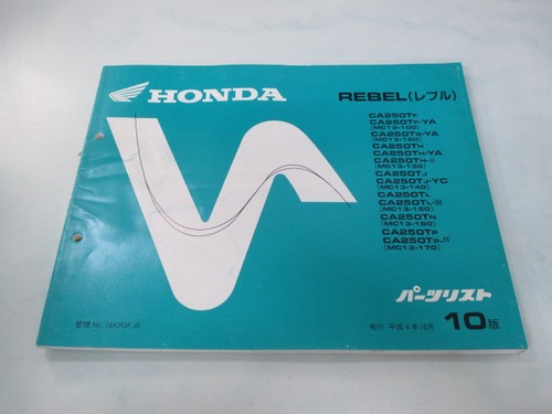 Used honda rebel - parts, list
