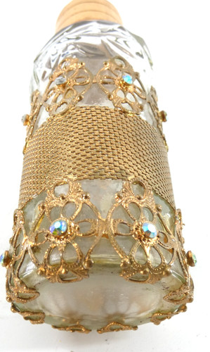 Vintage perfume bottle glass - vintage,