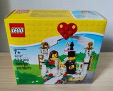 Lego 40197 Wedding Favour Bride & Groom Set  (Lot S) - New, Sealed Set