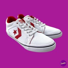 CONVERSE El Distrito 2.0 Canvas Trainers, 670659C, White, UK 5.5 /EU 38.5/US 6