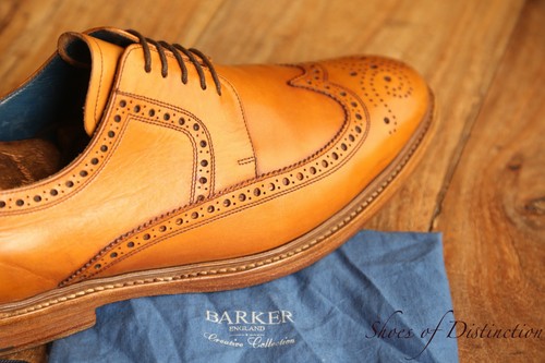 Barker tan leather - barker,