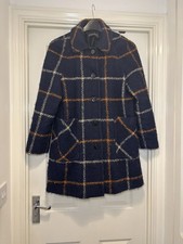 ZARA Pink Tartan Coat –