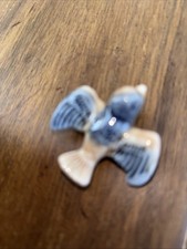 Wade Flying Bird Blue And Beige Good Used Condition Beak Intact.
