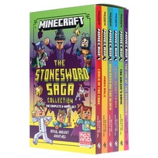 Minecraft The Stonesword Saga : The Complete 6-Novel Set - Ages 5-10 - Paperback
