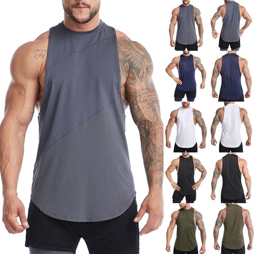 Mens bodybuilding vest - vest, tank
