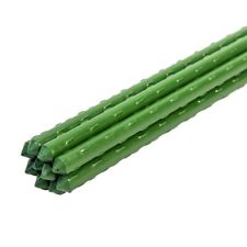 Hydroponics Garden Plant Stakes Support Sticks Canes Pole Grow Tools 10 Pack 4ft