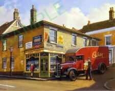 Cadbury Bedford KV van delivering at the sweet shop free p&p UK