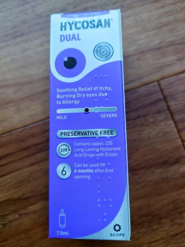 Hycosan dual drops for - hycosan,