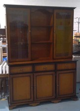 Large Vintage Glass Display