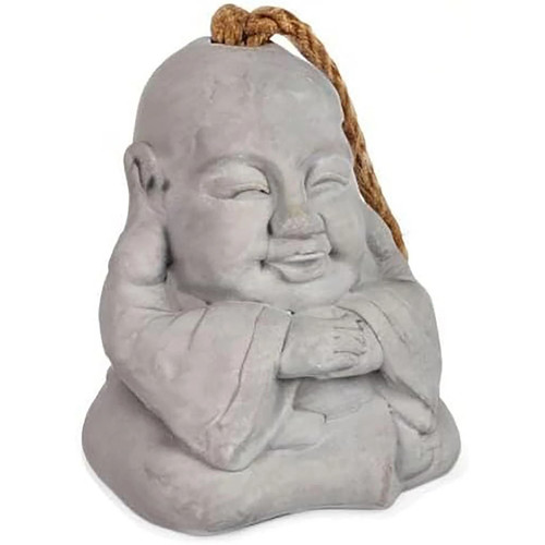Buddha doorstop with jute - doorstop,