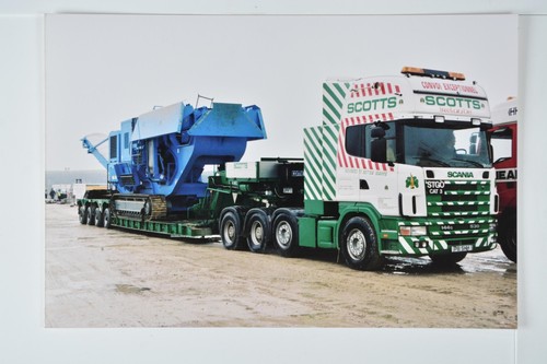 Scania lorry heavy haulage - scania,